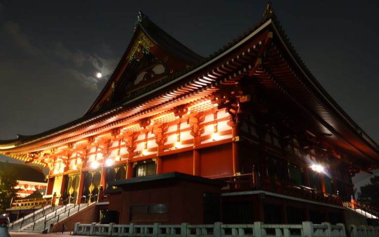 Main Hall Building of Sensoji Temple